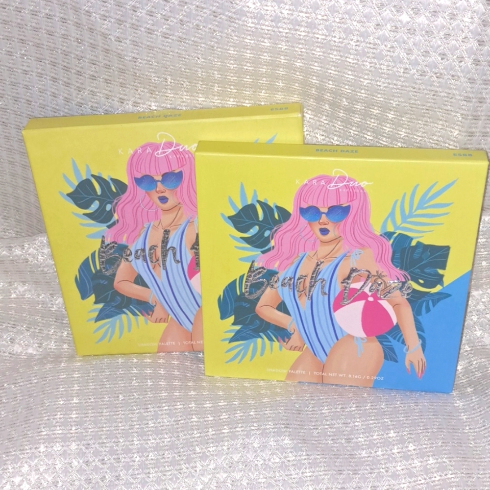 Beach Daze Eyeshadow Palette by Kara Beauty